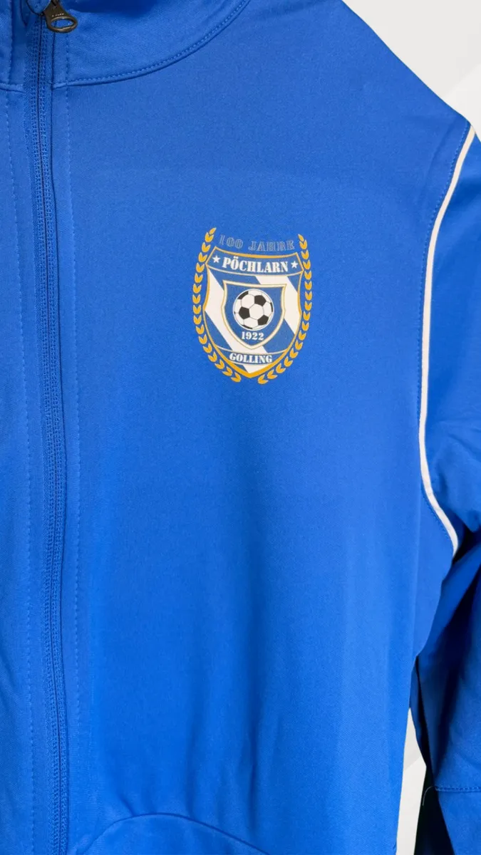 Bedruckte Trainingsjacke Pöchlarn Golling – Vereinsbekleidung Textildruck Printperfect